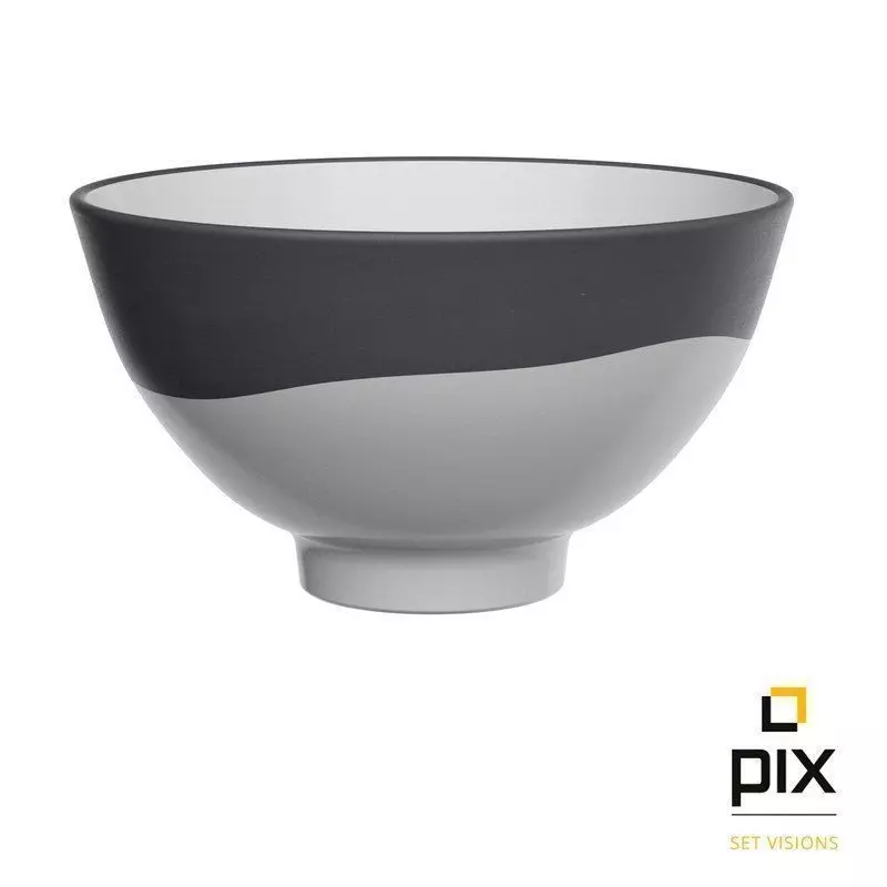Two Tone Bowl 3D model_2