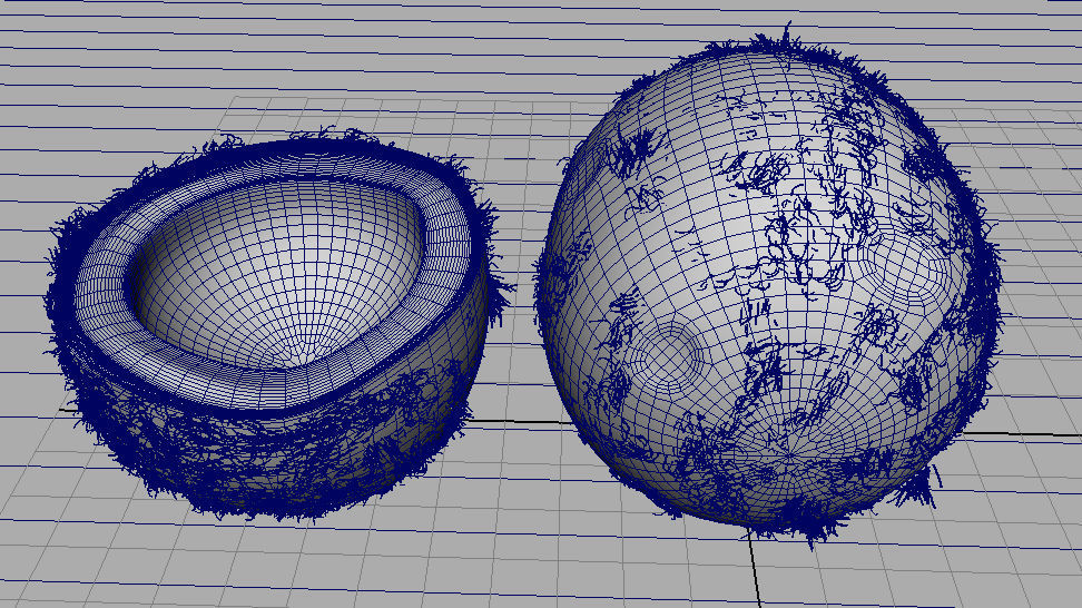 Realistic Coconut - Low-poly 3D model_3