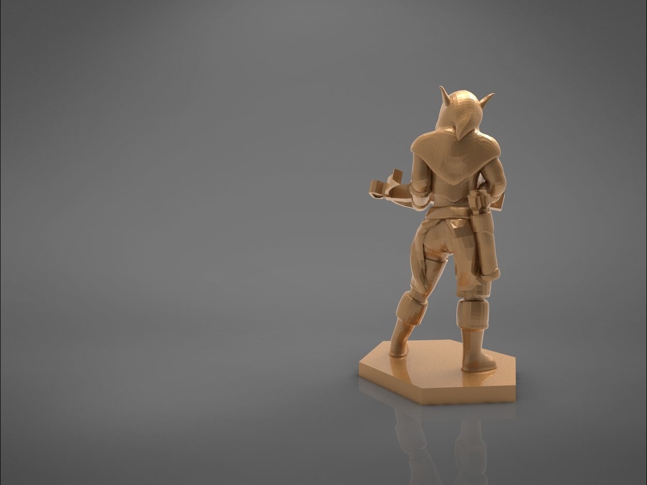 ELF RANGER FEMALE CHARACTER GAME FIGURES 3D print model_1