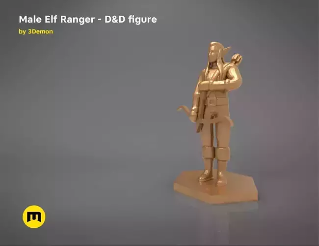  ELF RANGER CHARACTER    GAME FIGURES