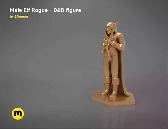  ELF ROGUE CHARACTER    GAME FIGURES