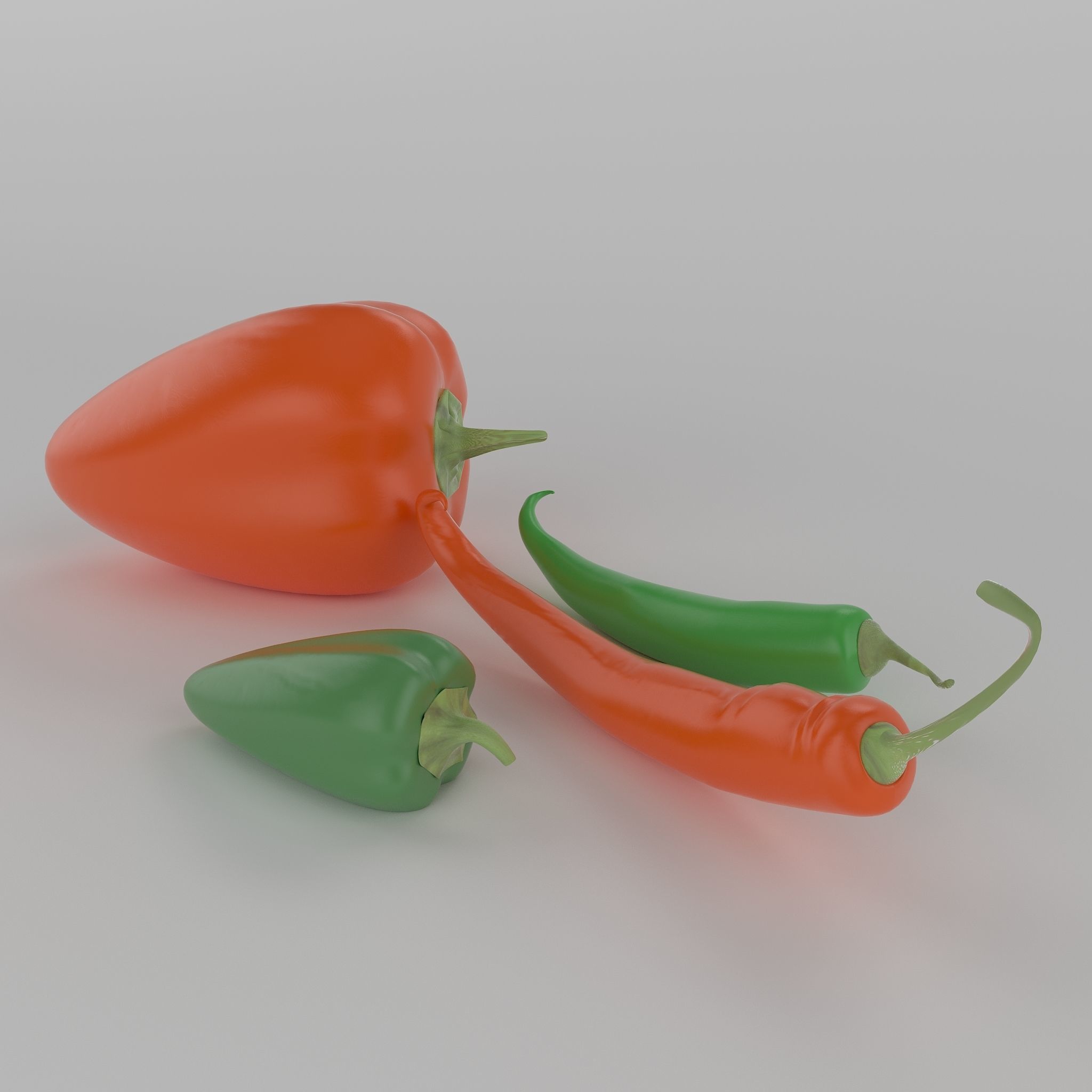 Realistic Pepper