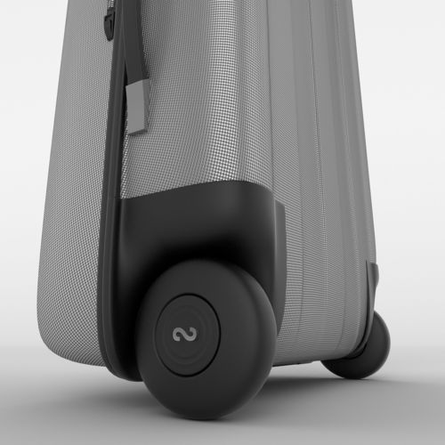 Suitcase Hyperreal 3D model