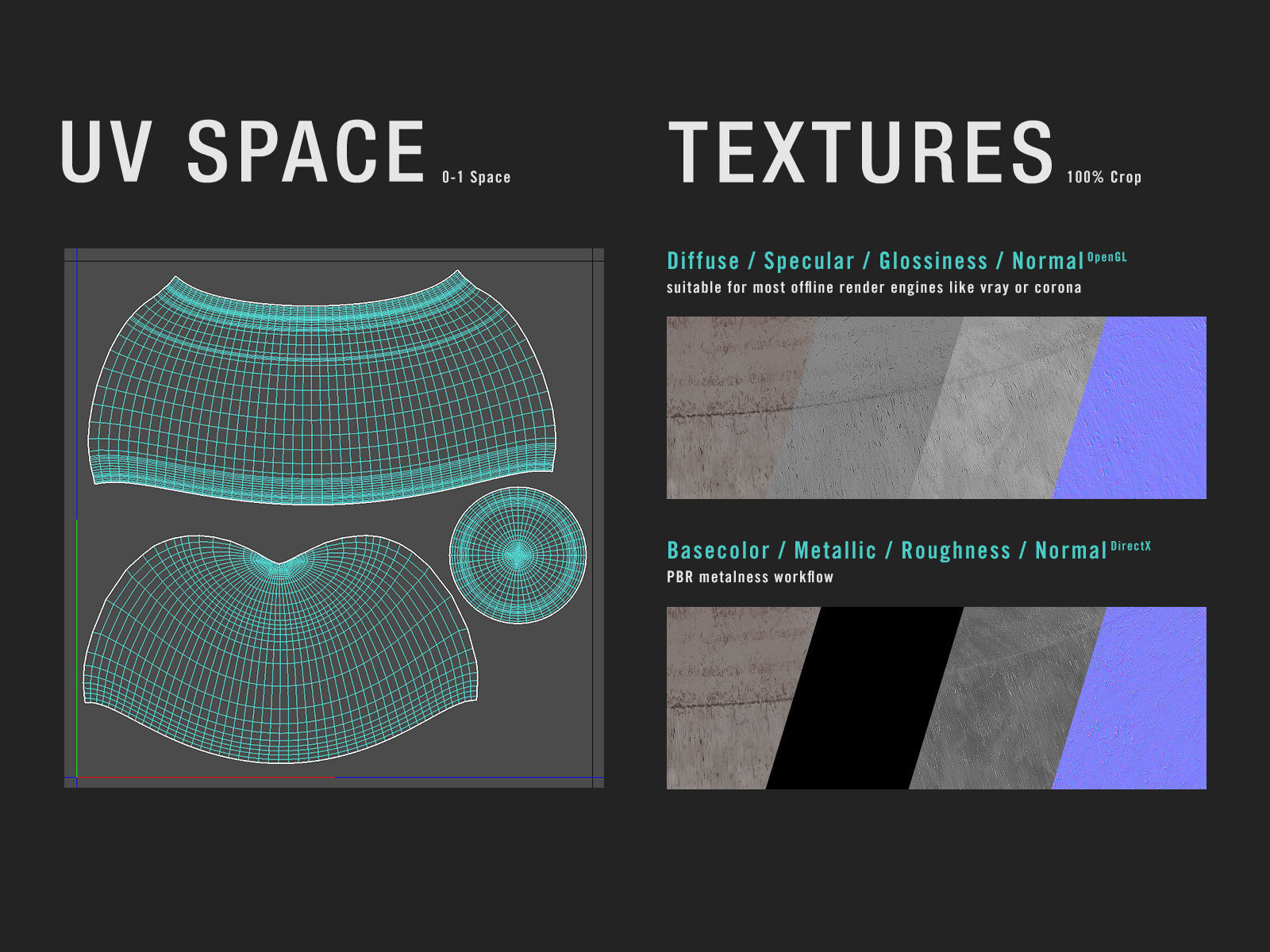 Vase Collection - three kinds 3D model_7