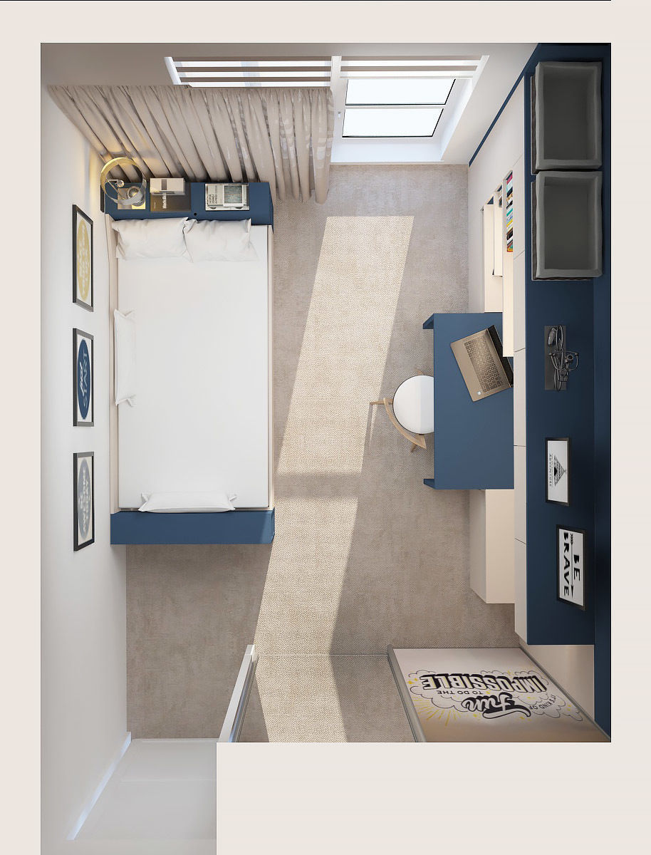 KIDS ROOM NAVY 3D model_6