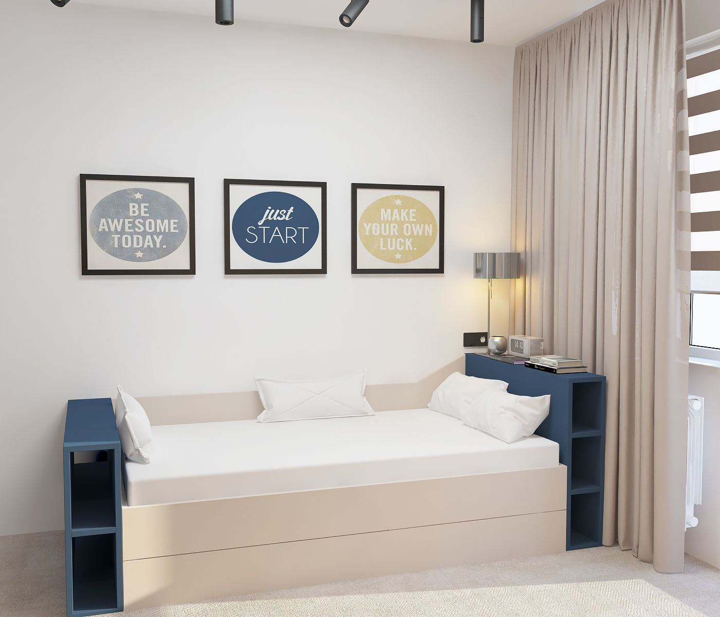 KIDS ROOM NAVY 3D model_5