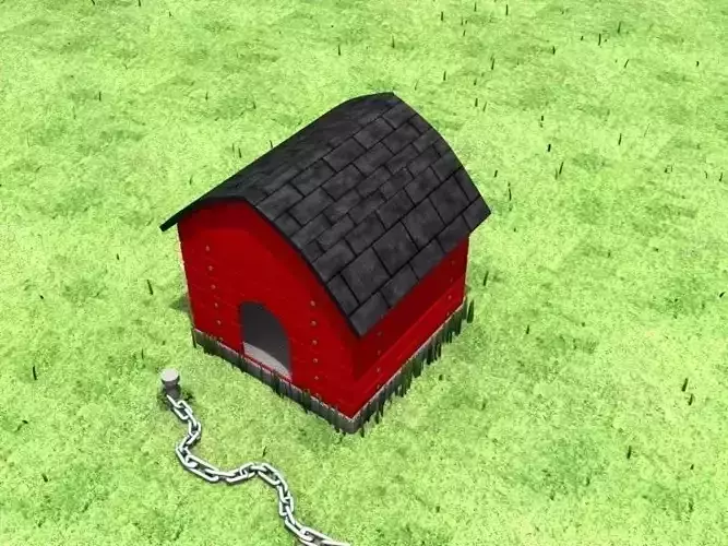 Dog House 3D model