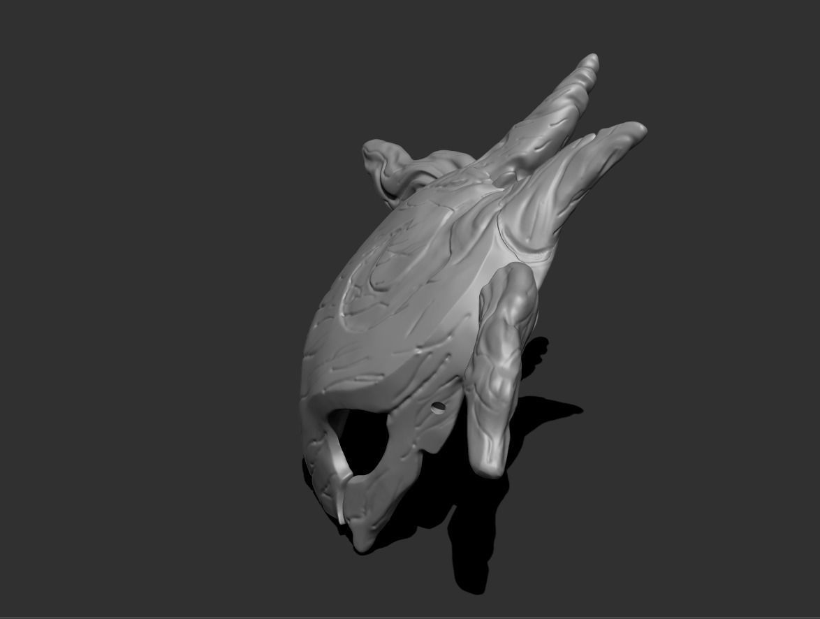 Kindred Mask Cosplay  3D print model_4