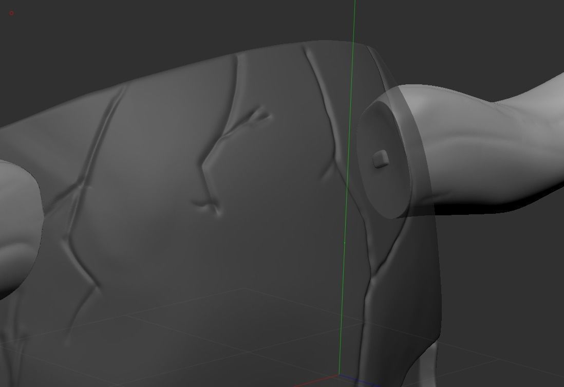 Akatsuki no yona shin ah mask cosplay 3D print model_3