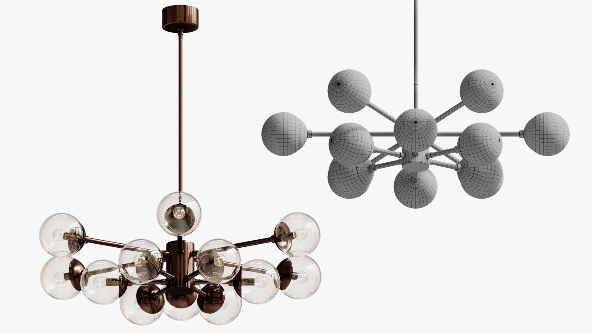 Karrington Chandelier 3D model_4