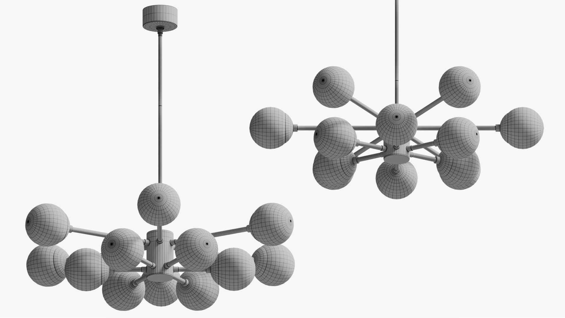 Karrington Chandelier 3D model_5