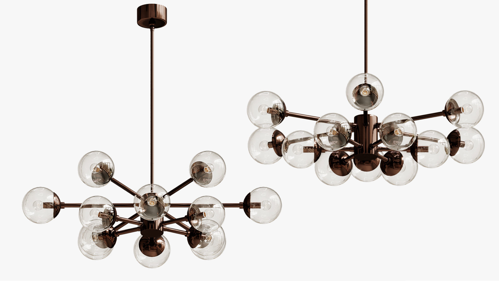 Karrington Chandelier 3D model_1