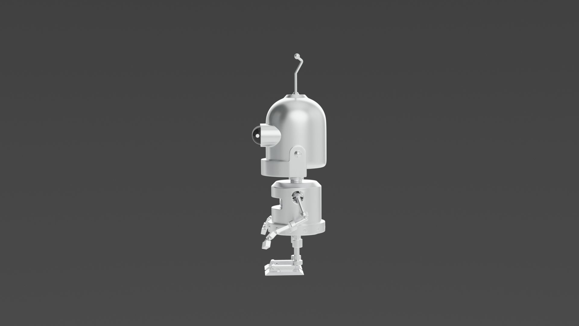 Robot Kid 3D model_1