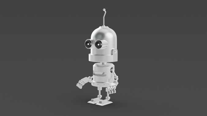 Robot Kid 3D model