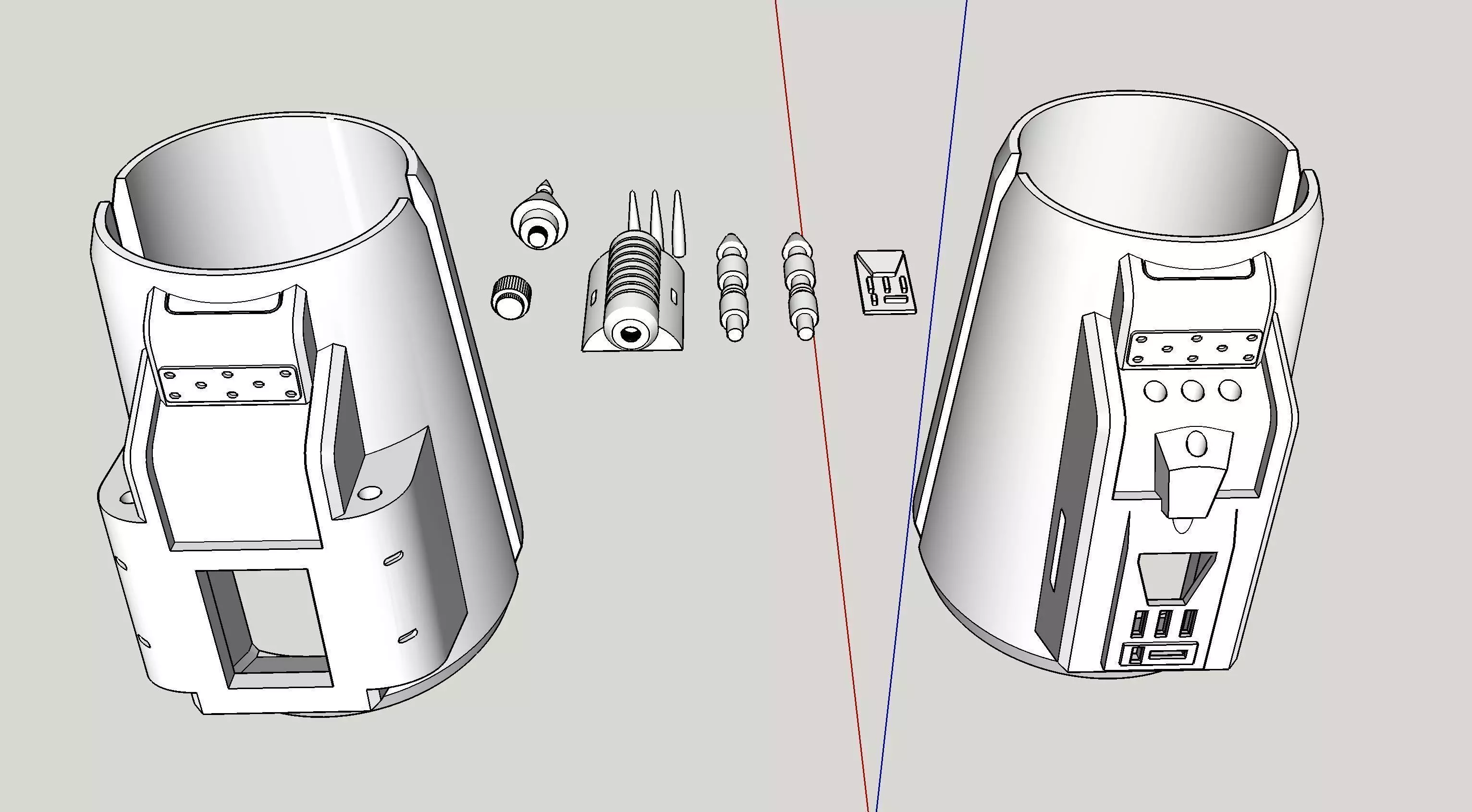 Sabine Wren Gauntlets from Star Wars Season 3 Rebels Mandalorian 3D print model