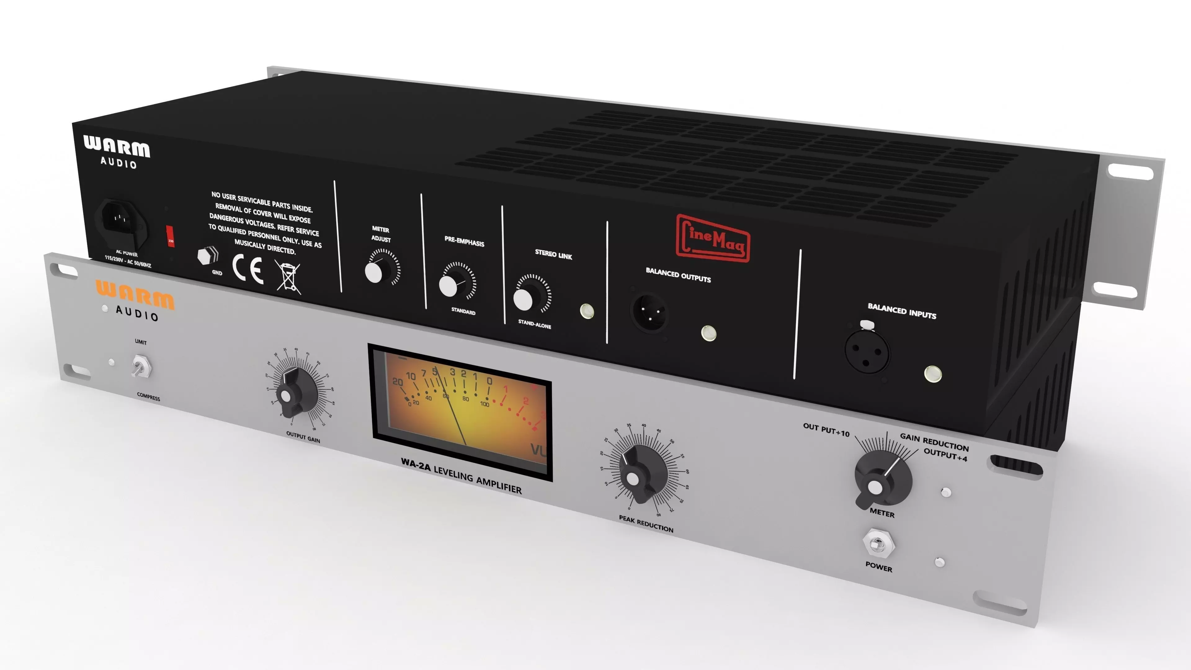 Warm Audio WA-2A Compressor 3D model_0