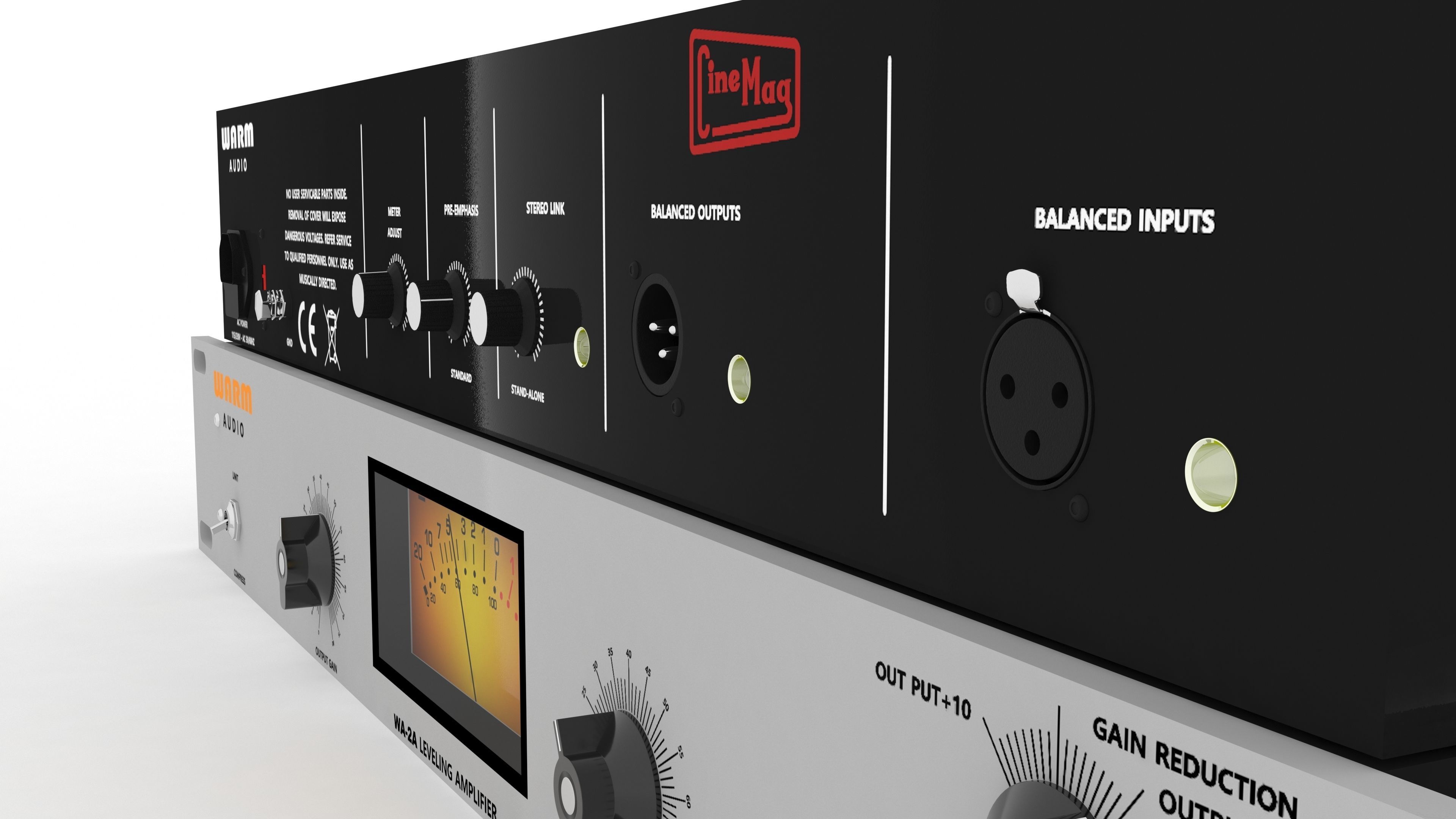 Warm Audio WA-2A Compressor 3D model_3