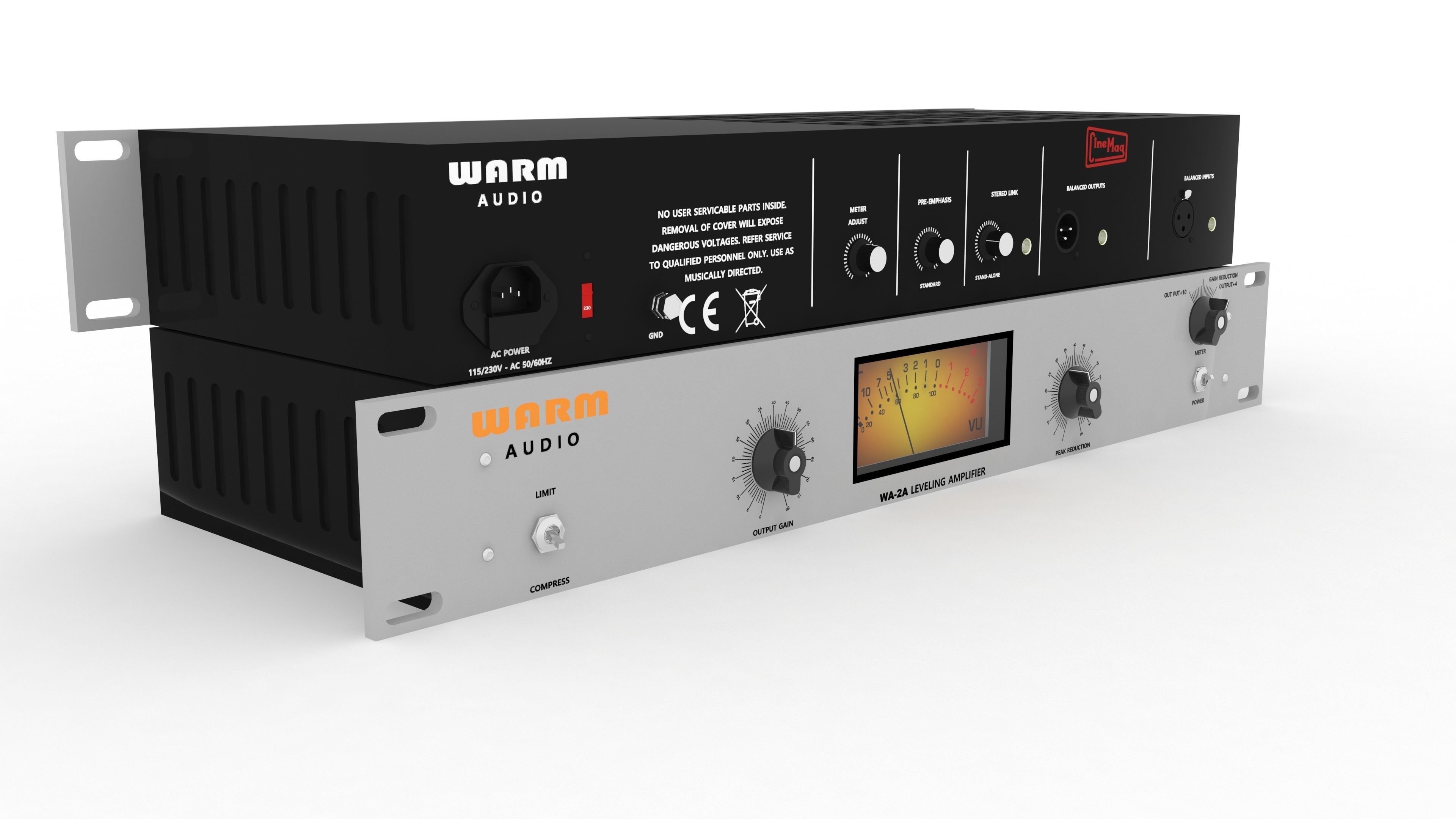 Warm Audio WA-2A Compressor 3D model_2