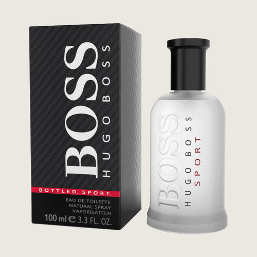 Hugo Boss Bottled Perfume Low-poly 3D model