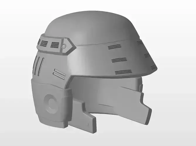 Starship Troopers Mobile Infantry MI Helmet  3D print model