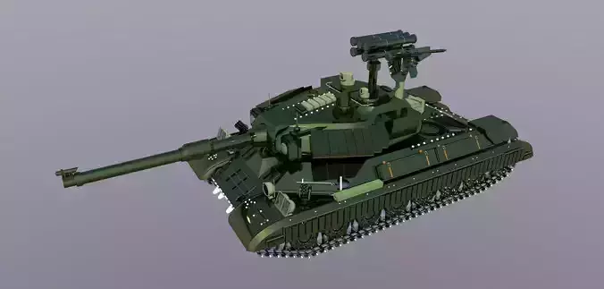 military battle tank