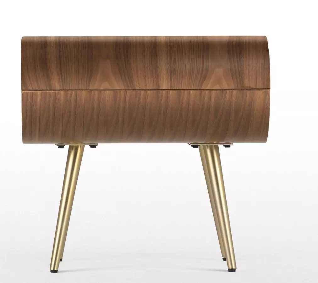 Hopper Side Table Free low-poly 3D model_0