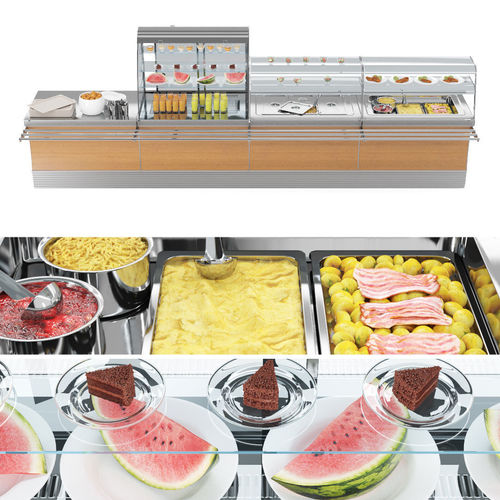 SIFA Lunch bar 3D model 4