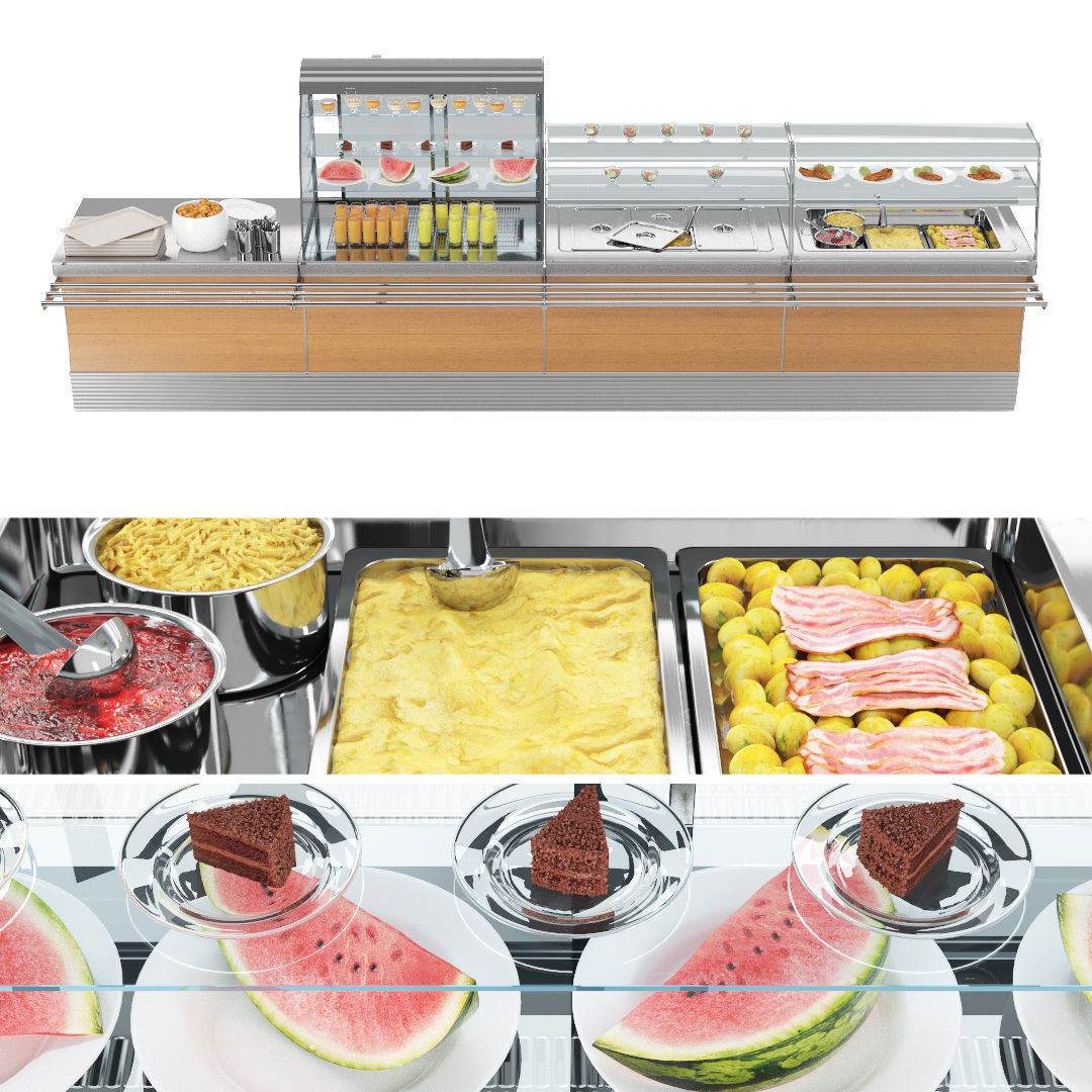 SIFA Lunch bar 3D model_4