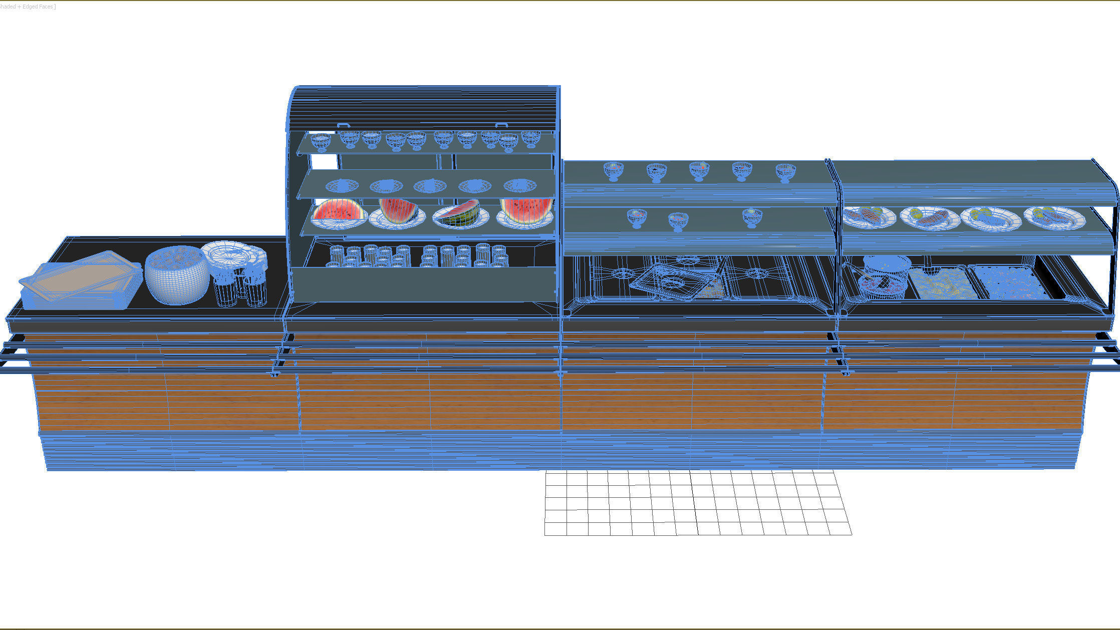 SIFA Lunch bar 3D model_15