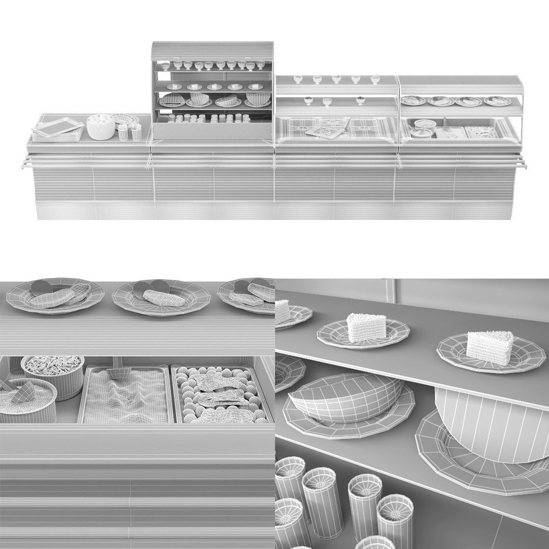 SIFA Lunch bar 3D model_14