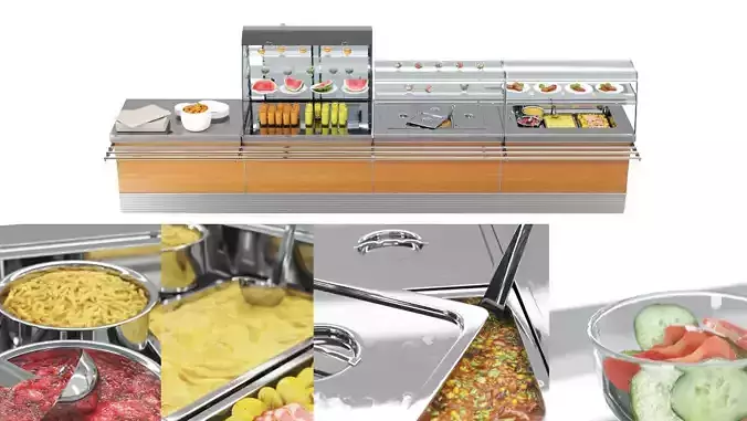 SIFA Lunch bar 3D model