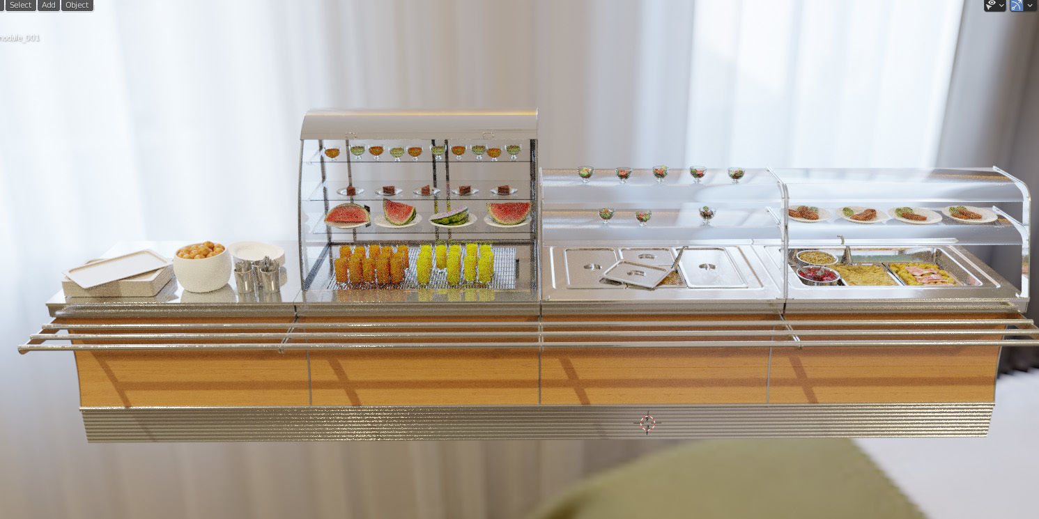 SIFA Lunch bar 3D model_18