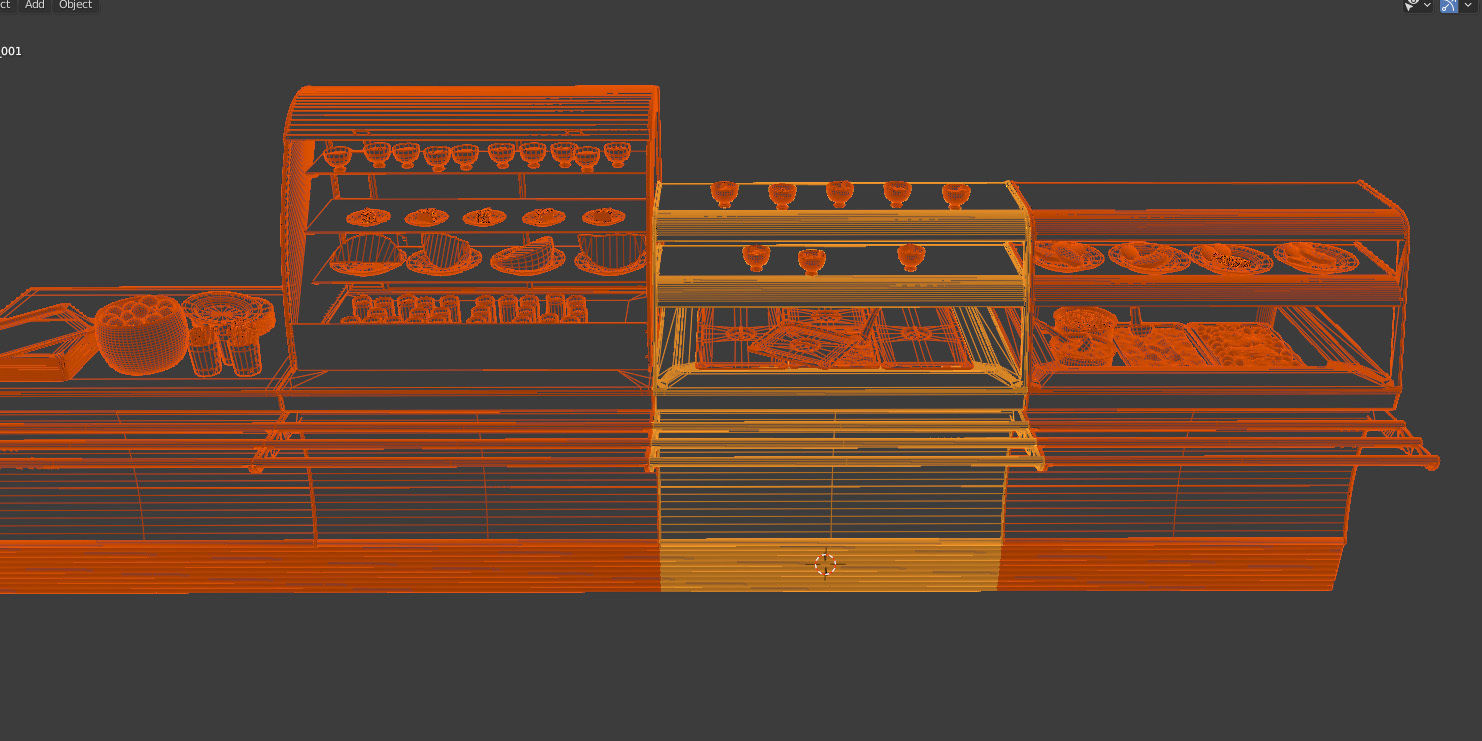 SIFA Lunch bar 3D model_24