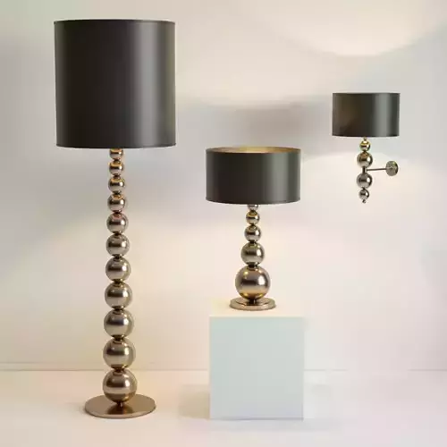 Floor lamp table Lamp Wall lamp Andromeda TOSCONOVA ILLUMINA  3D model