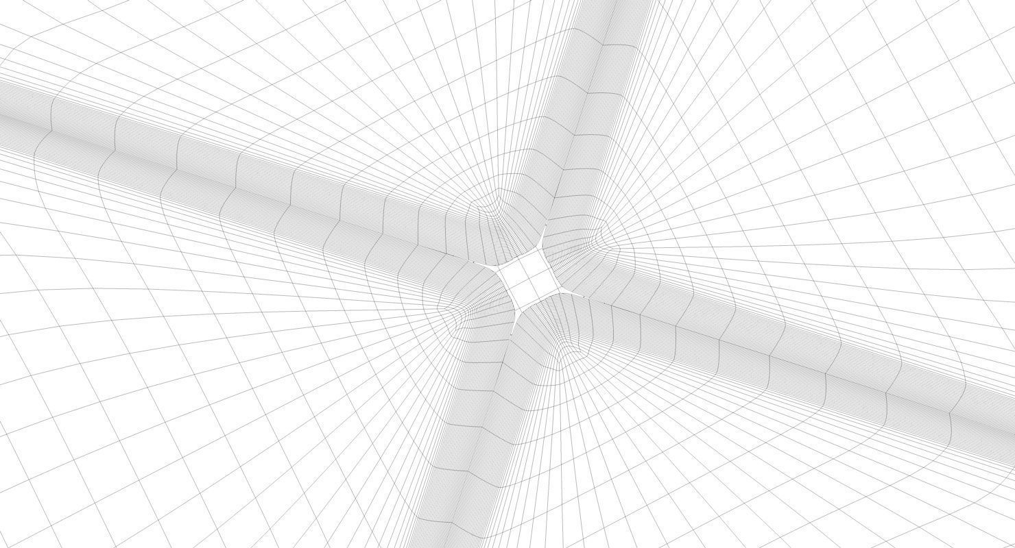 Hexagon Wood Ottoman-Chair 3D model_9