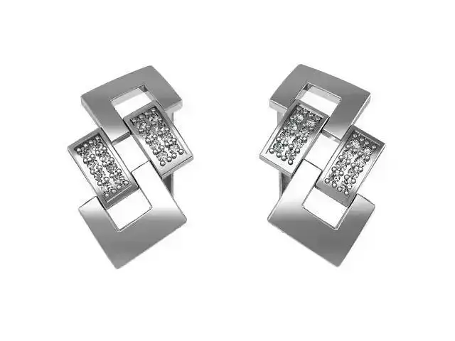 Earrings Geometry set