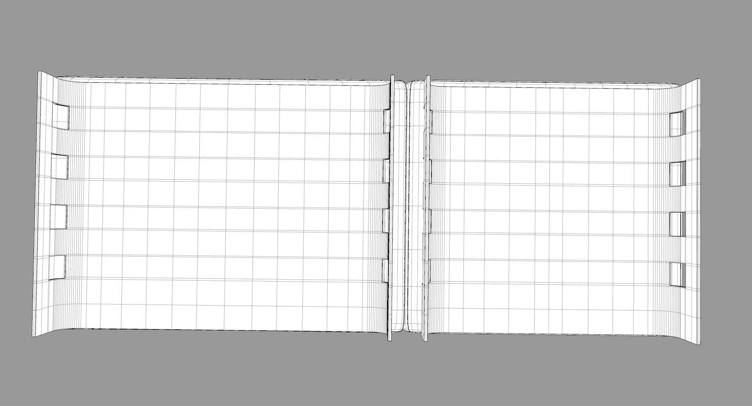 Modern Lounge Chair Set 3D model_13