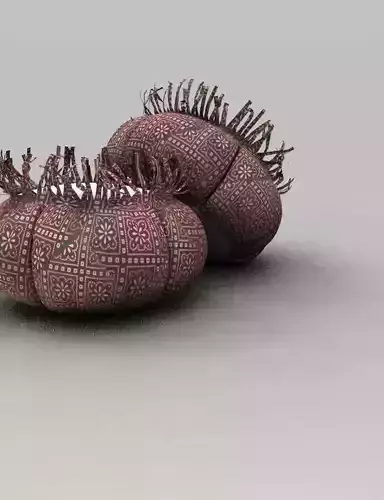 UNIQUE PILLOW Low-poly 3D model