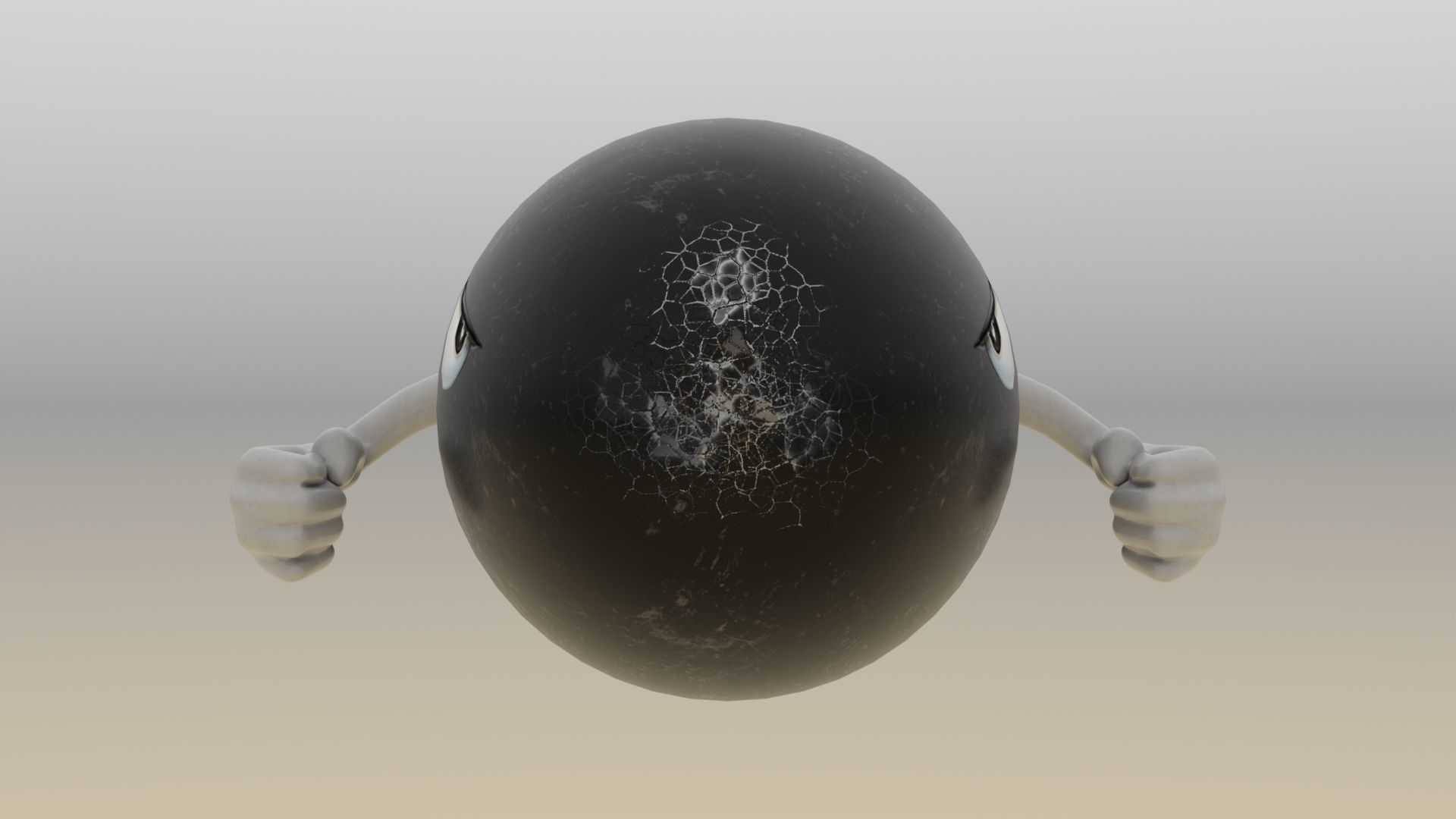 Super Mario  Bullet Bill Low-poly 3D model_4