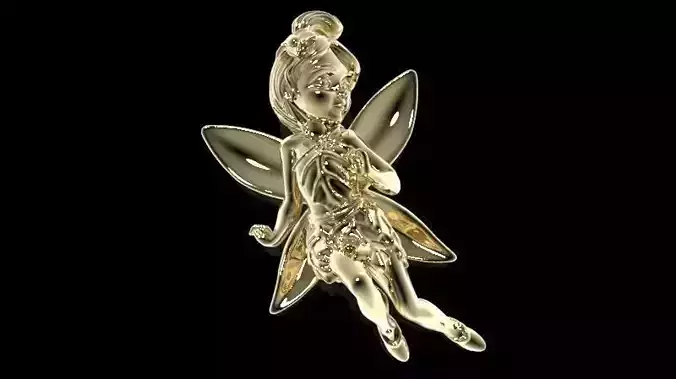 fairy pendant angel