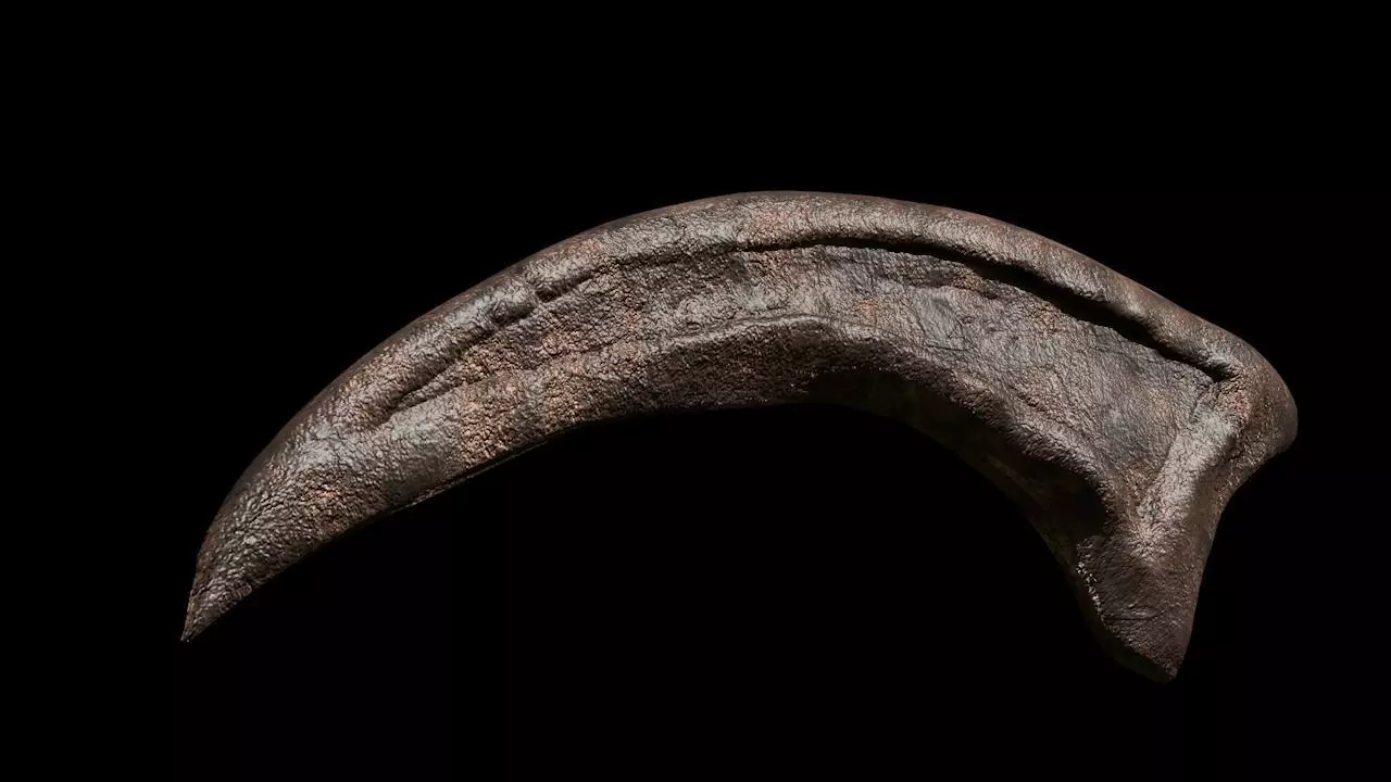 Dr Alan Grant Raptor Claw 3D model_0