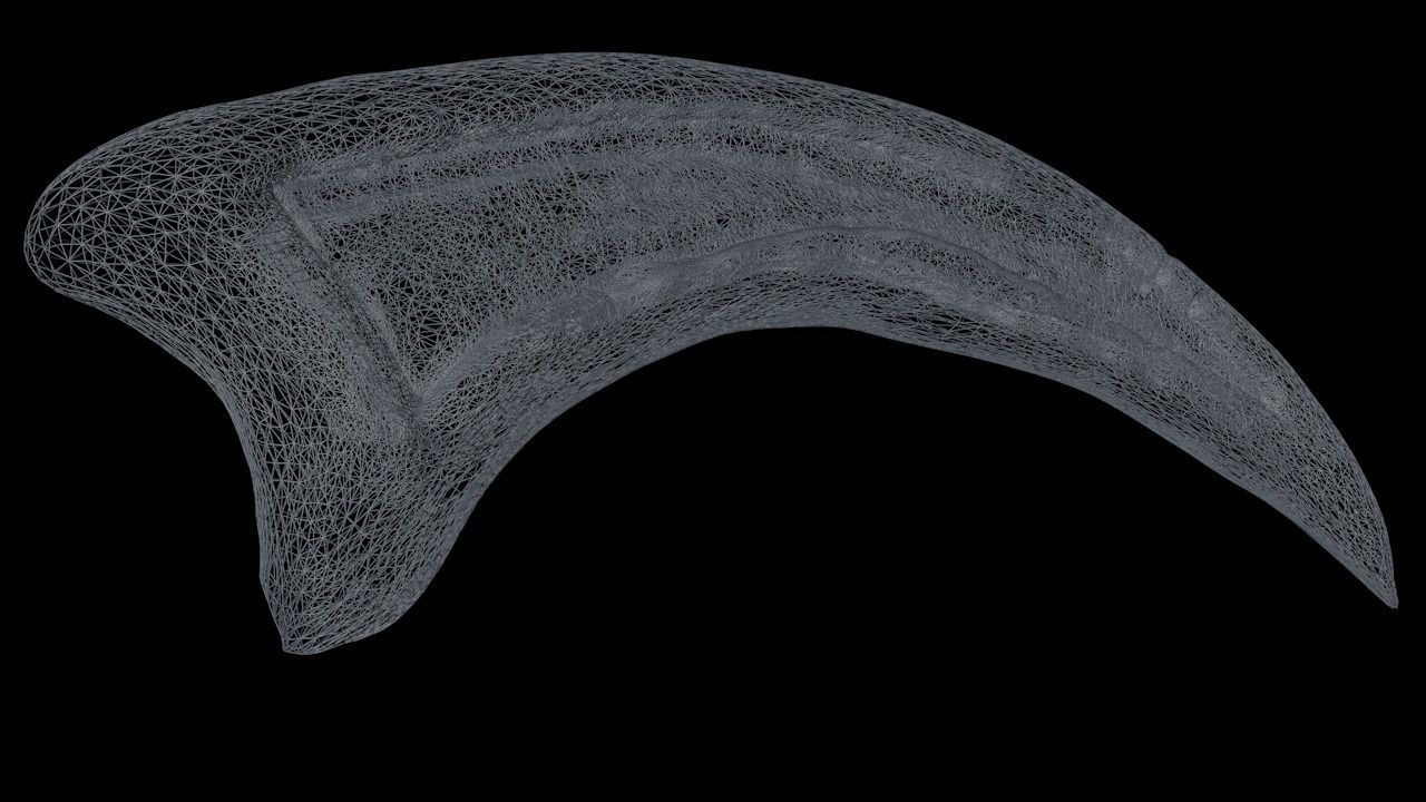 Dr Alan Grant Raptor Claw 3D model_6