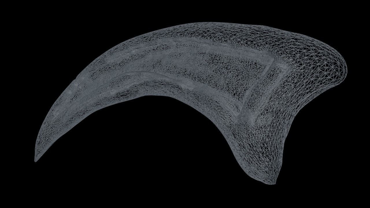 Dr Alan Grant Raptor Claw 3D model_5