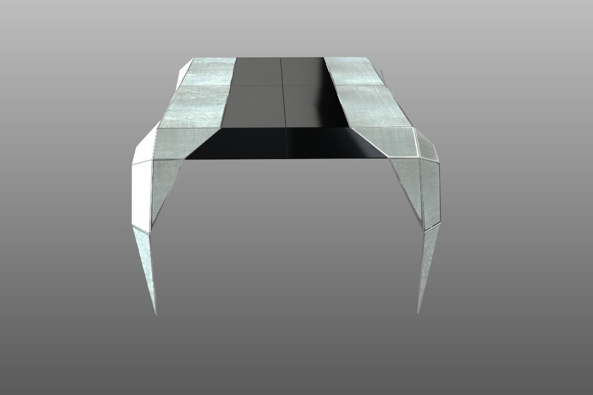 PBR SP Table By Serge Rodionov Low-poly 3D model_27