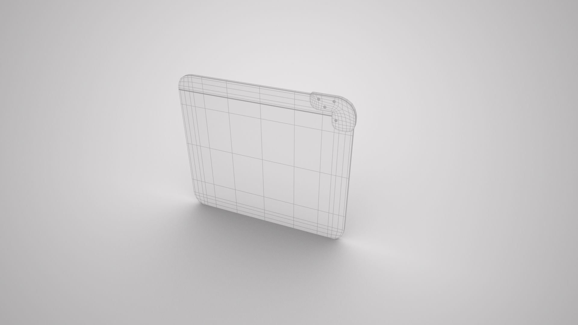 Movie Slate 3D model_8
