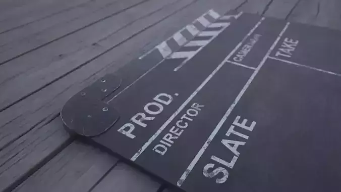 Movie Slate 3D model