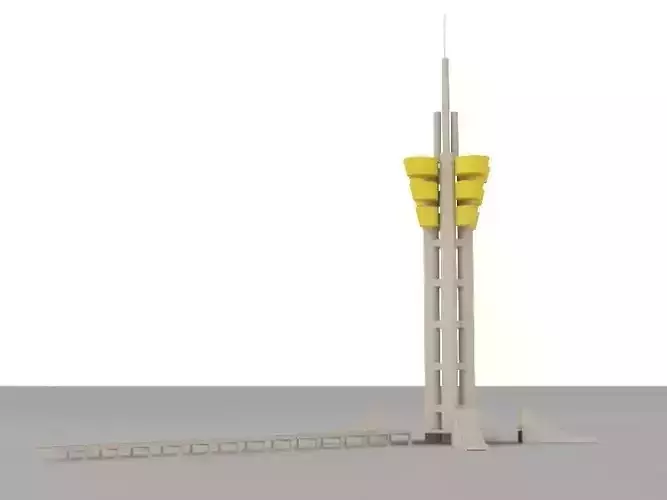 Intersection tall tower