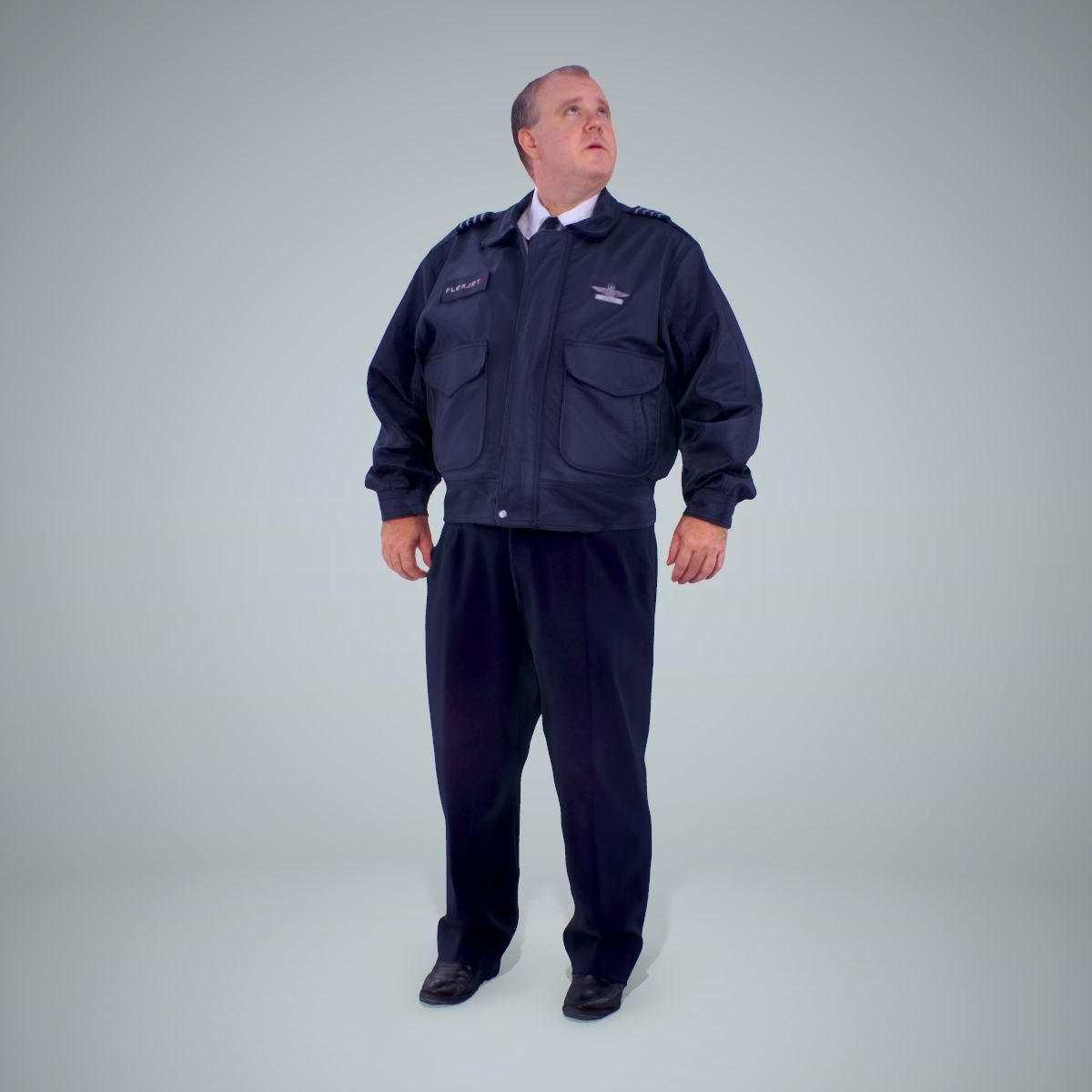 TSA Officer Man WMan0201-HD2-O02P02-S 3D model_34