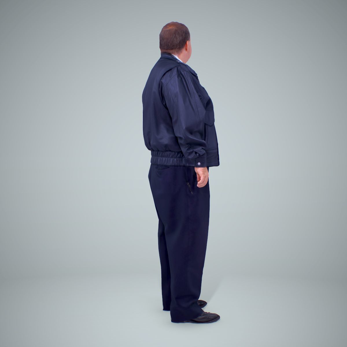 TSA Officer Man WMan0201-HD2-O02P02-S 3D model_22