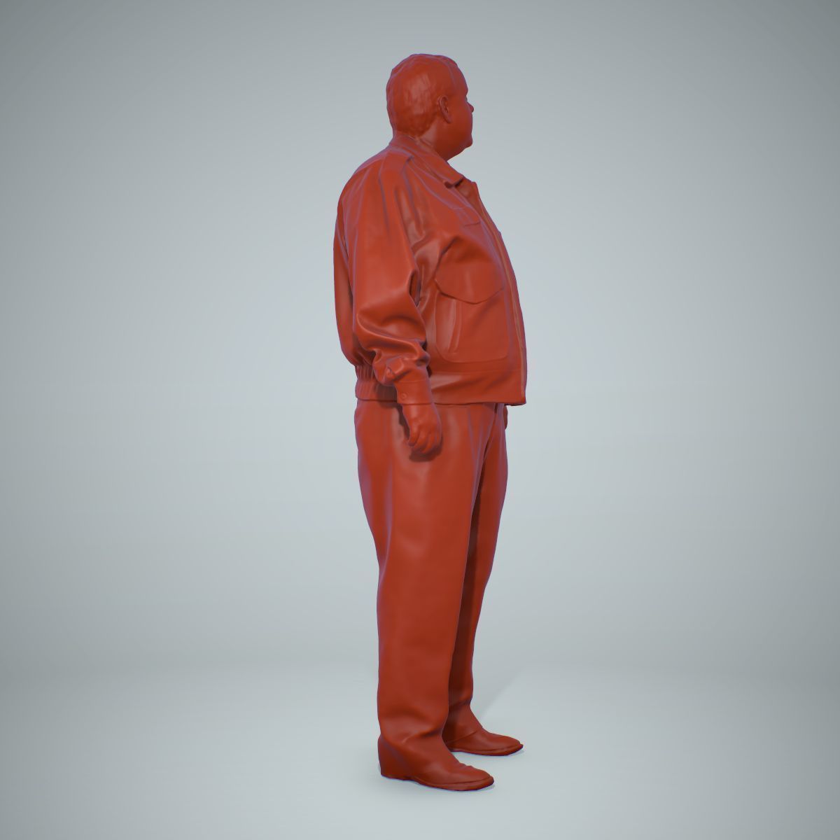 TSA Officer Man WMan0201-HD2-O02P02-S 3D model_60